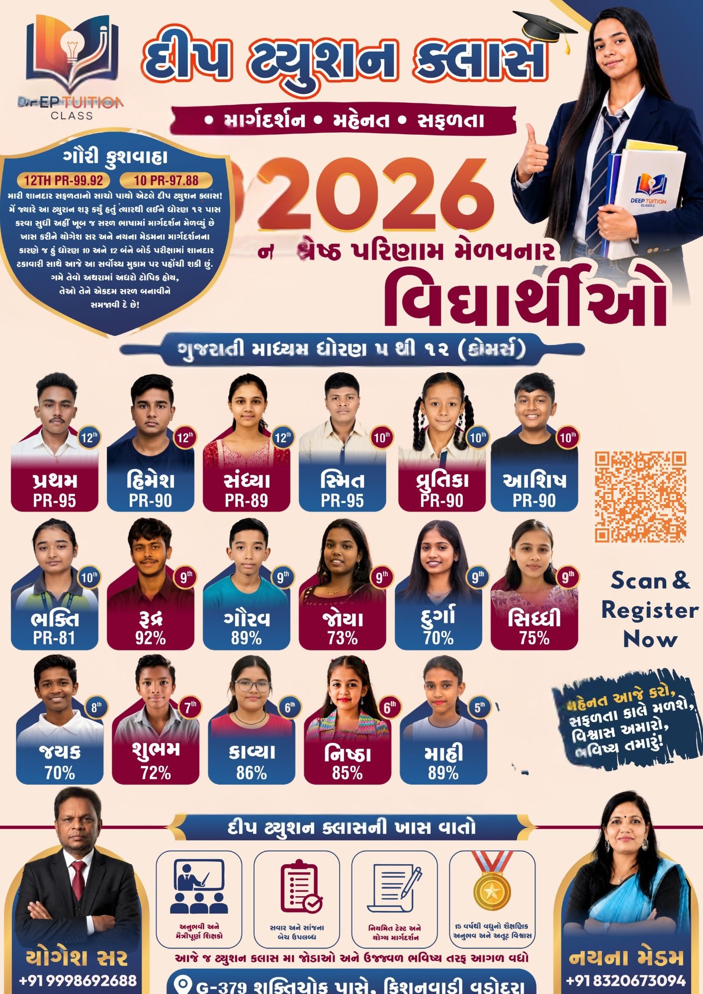 Student Achievements Poster
